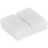 Коннектор прямой для 10мм монохромной светодиодной ленты MAYTONI CN002 10 шт. Белый